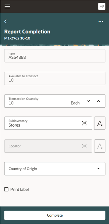 Operation Completion 2