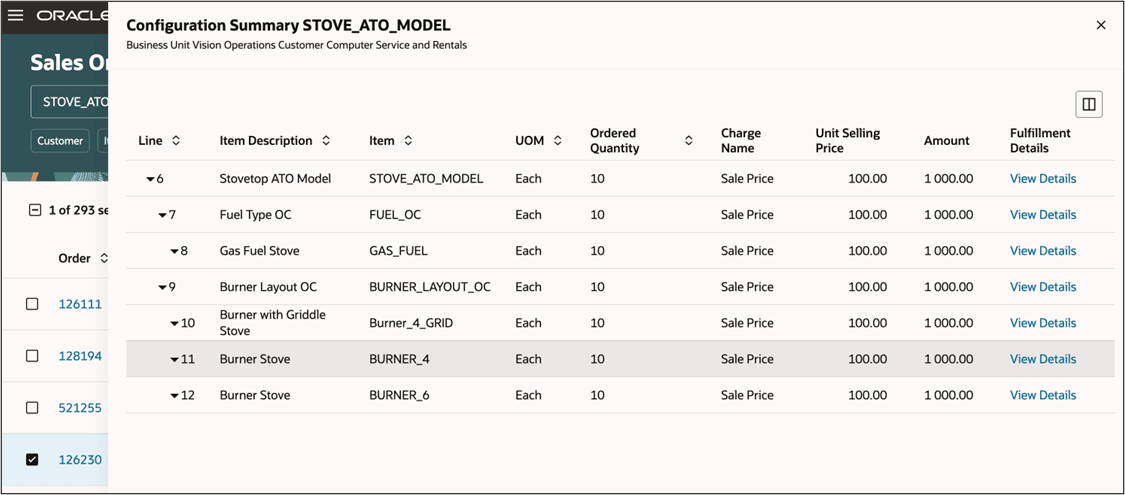 Configuration Summary page