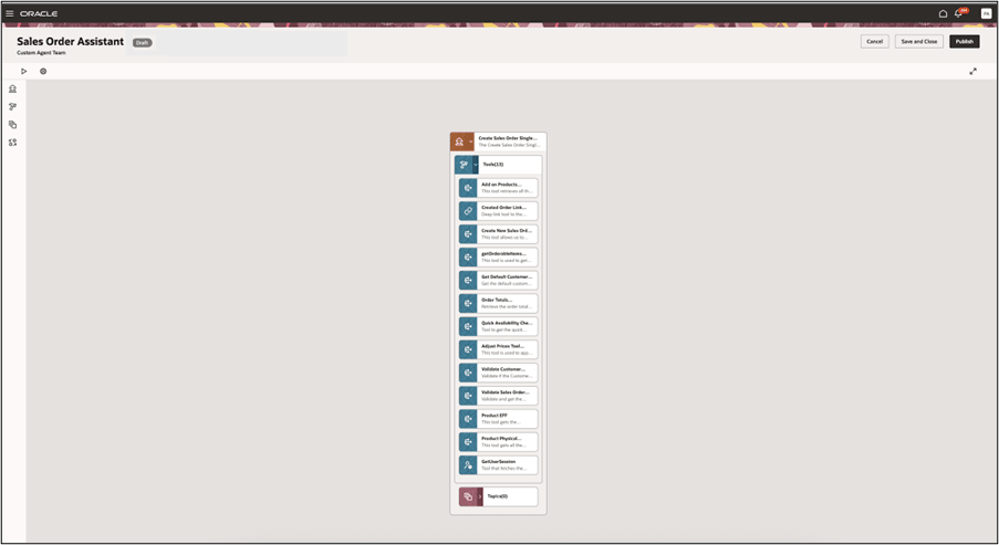 Sales Order Agent Tools