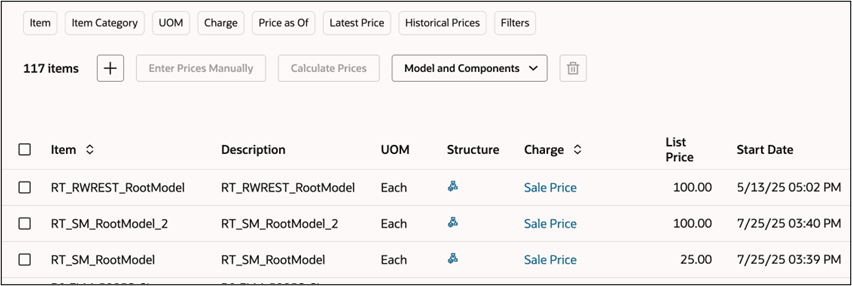 Model and Components