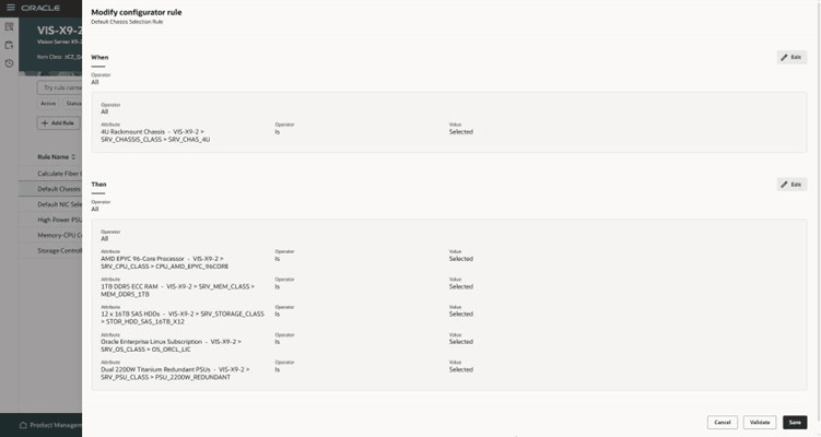 Use IF THEN logic on the workarea's redesigned pages