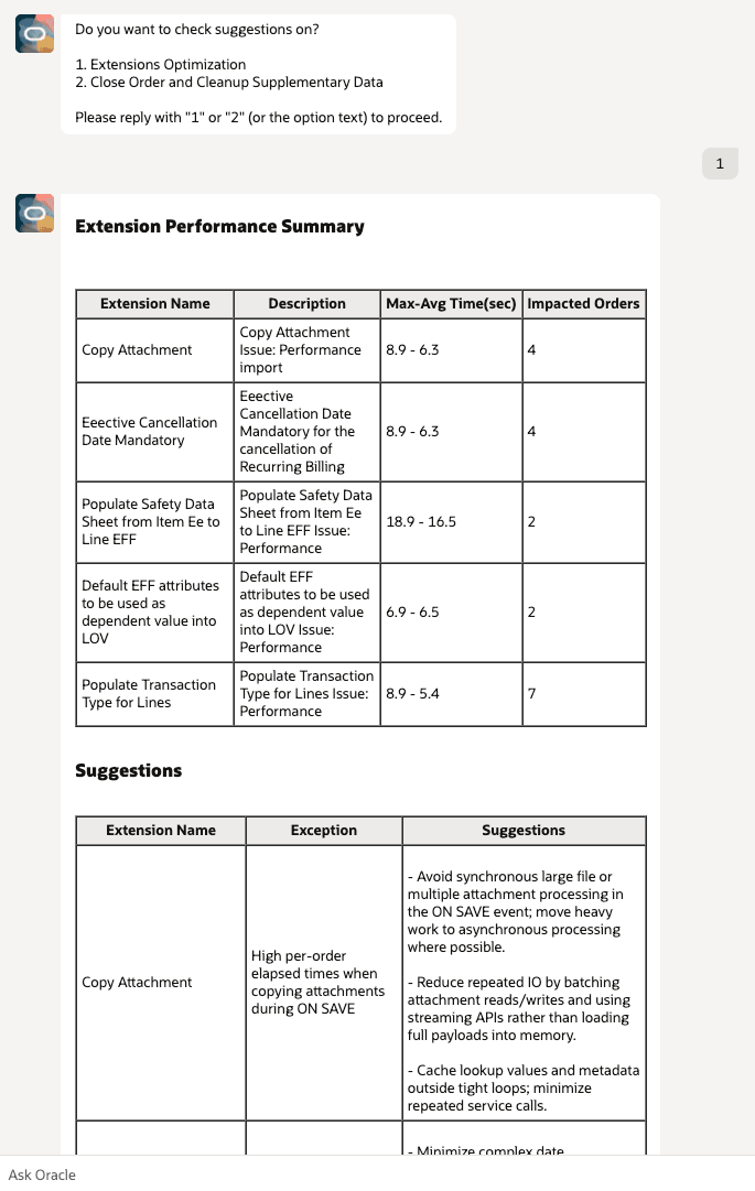 summary and suggestions