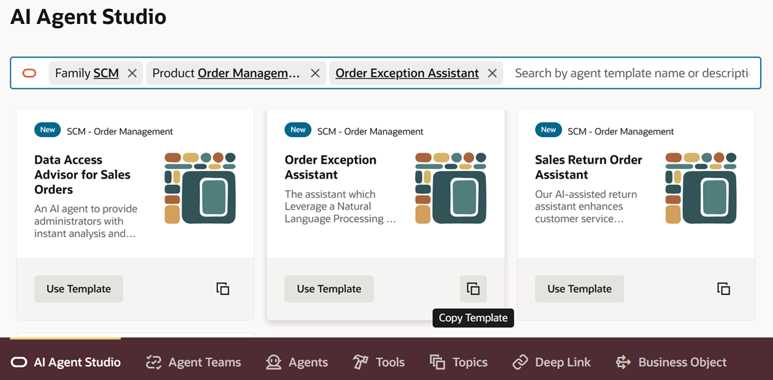 Home Page > Tools > AI Agent Studio