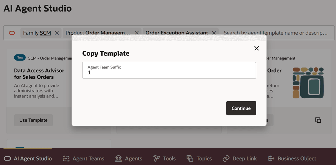 Enter the number 1 for the suffix