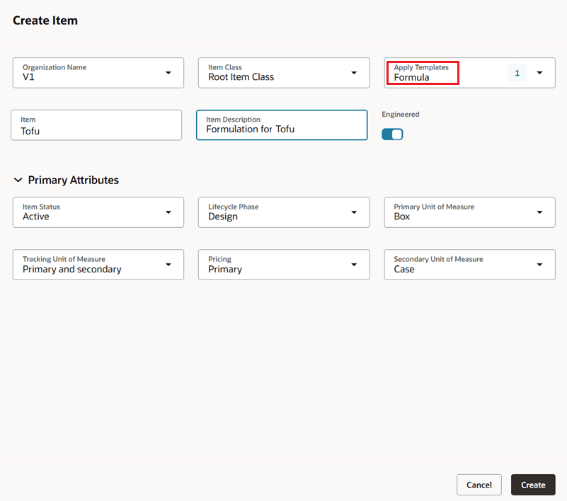 Create a New Formula for Tofu