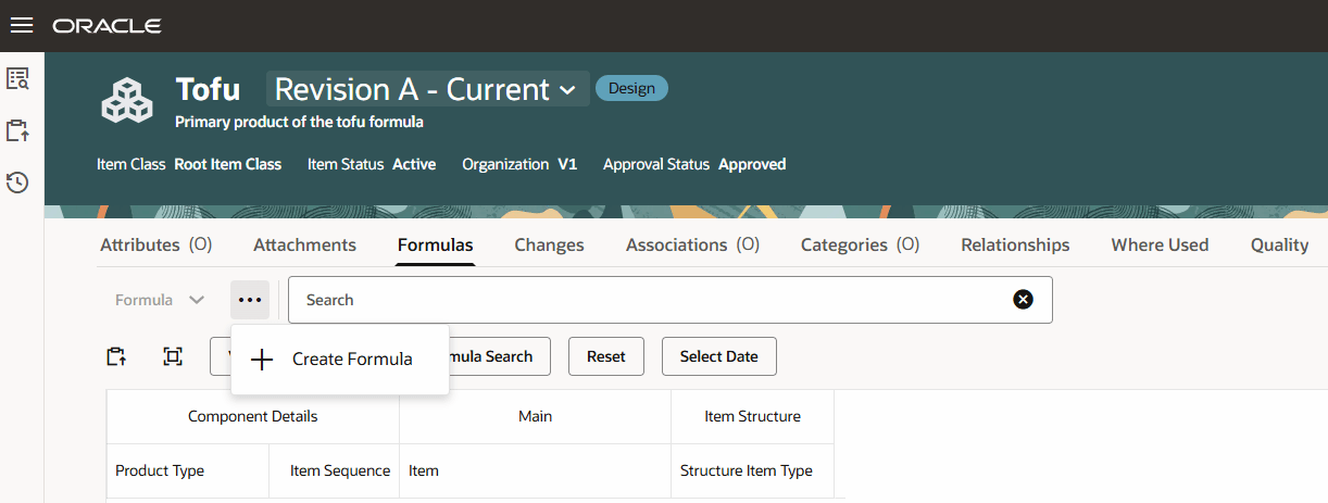 Create Formula Action