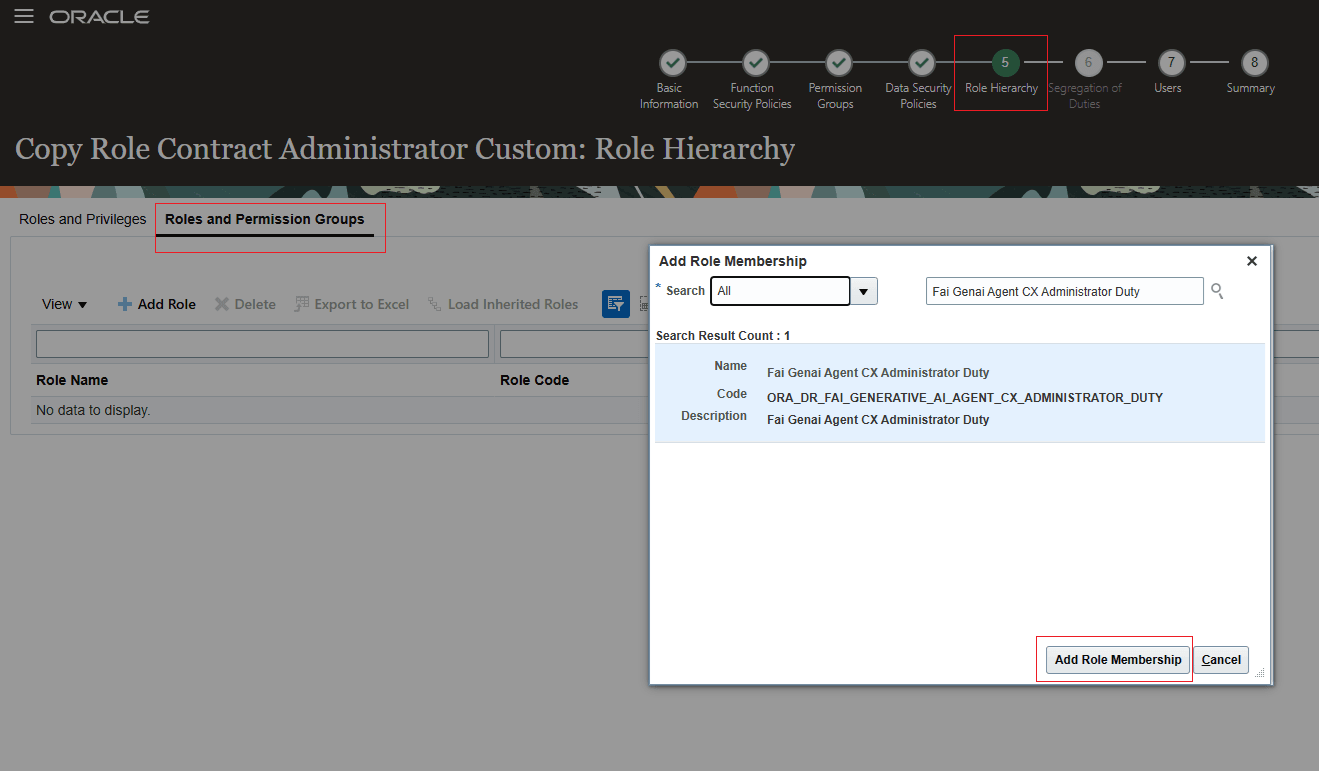 Roles and Permission Groups