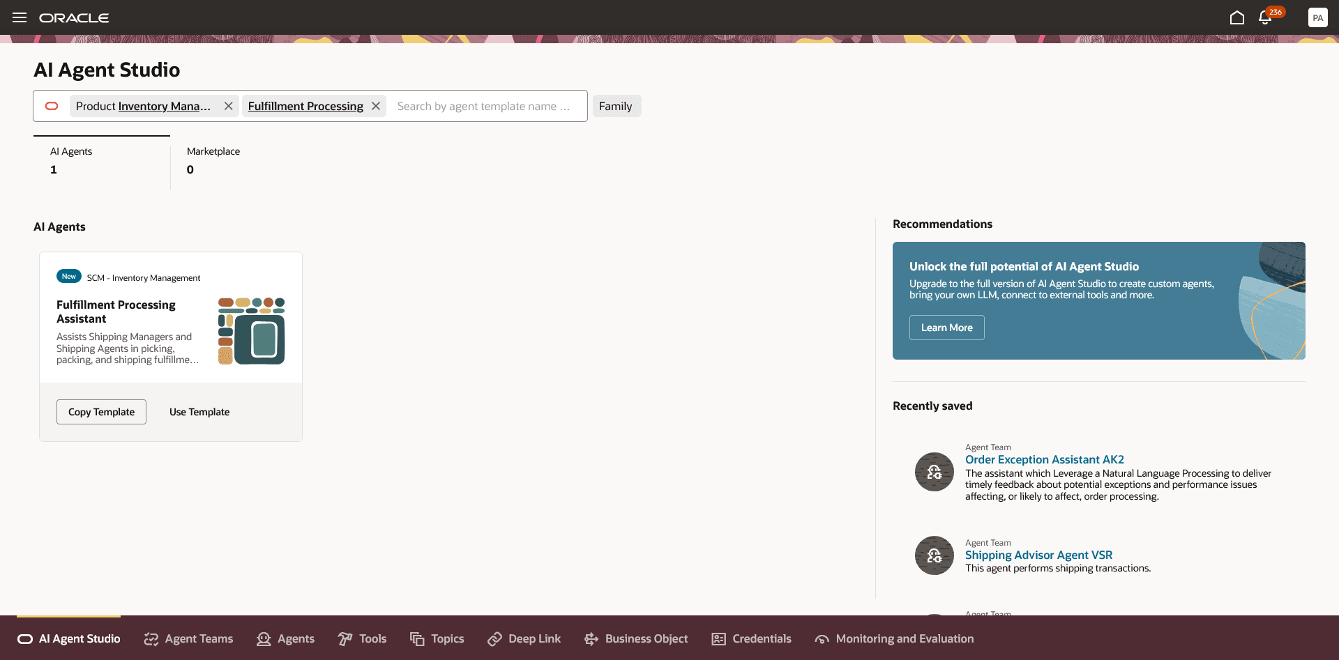 Fulfillment Processing Assistant Template