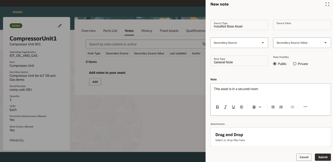 Asset Information Management: Notes