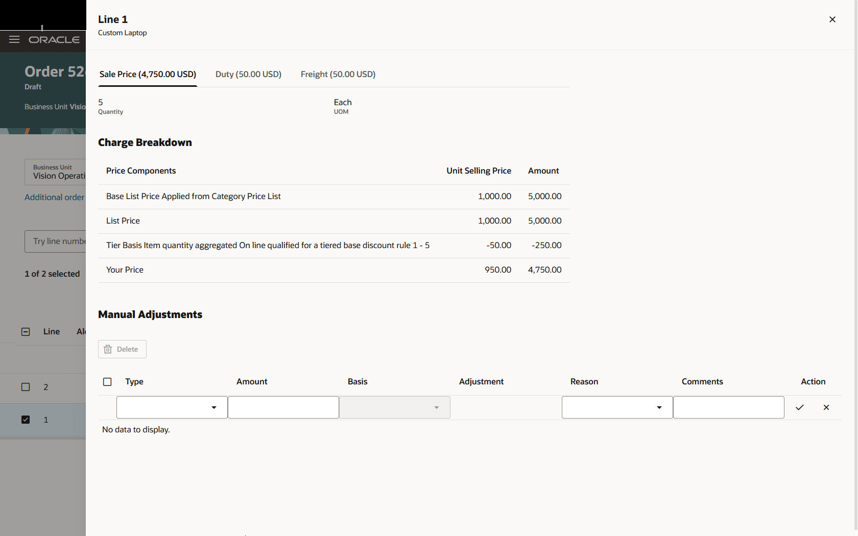 Details about the product