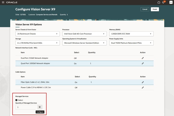 Child models to set quantity