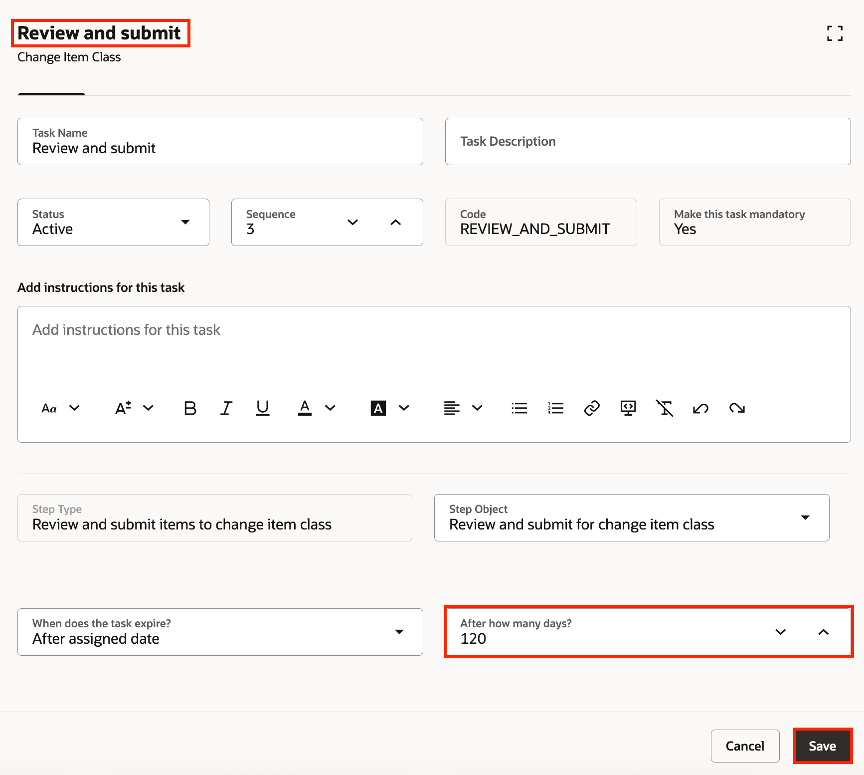 Task: Review and Submit