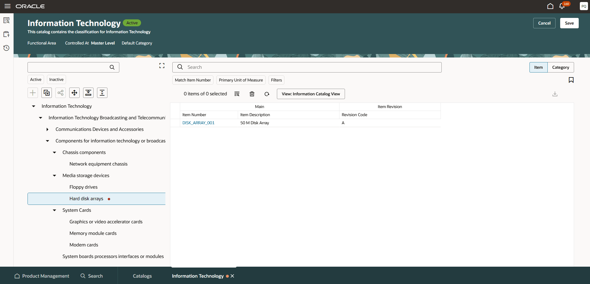 Category Hierarchy and Item Category Assignments
