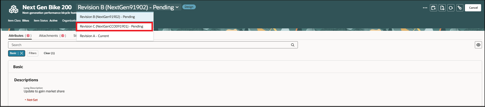 Select Pending Revisions When the Show All Action is Already Selected
