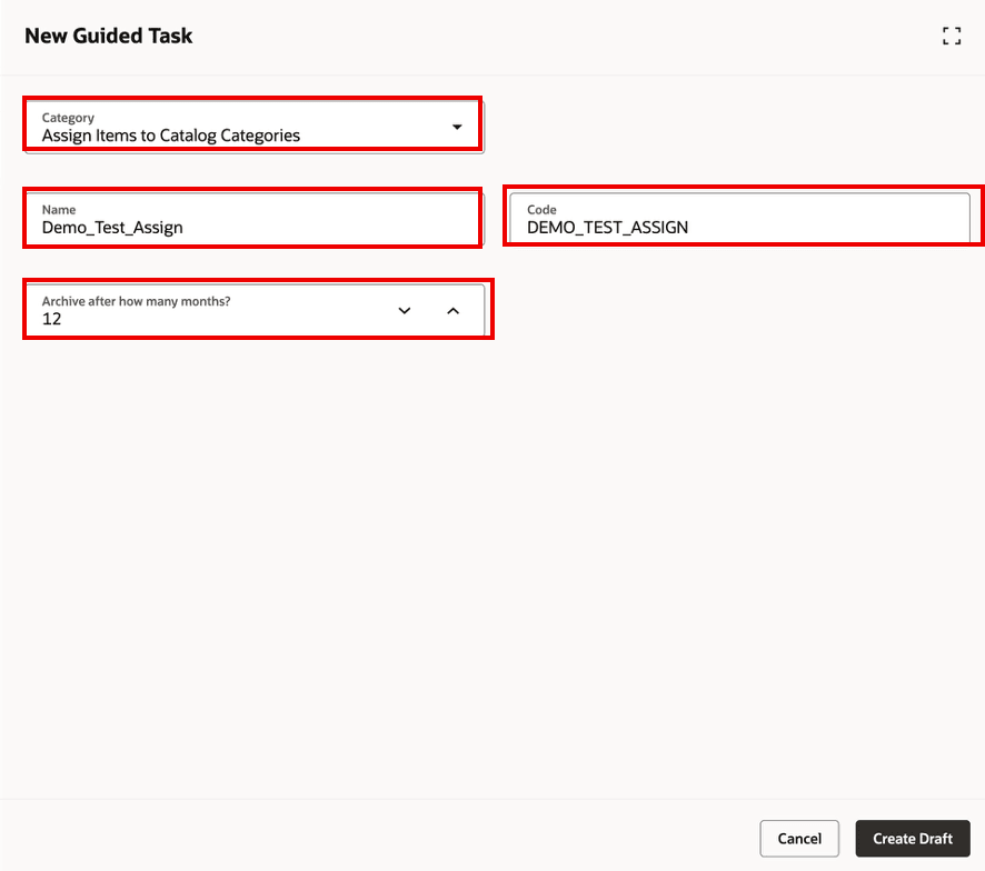 New Guided Task Drawer