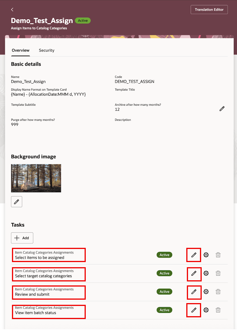 Task Flow in the Draft Mode