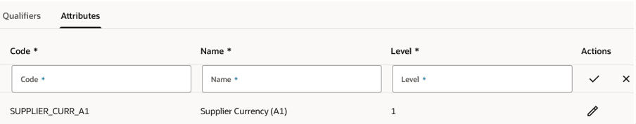 B2B Cross-Reference Attributes