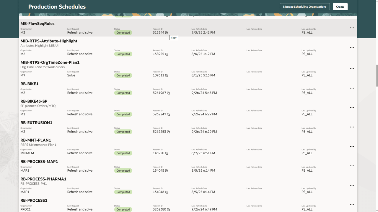 All Sequencing Rule Violations are in Log File
