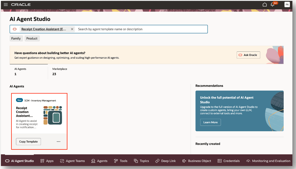 Receipt Creation Assistant (Email)