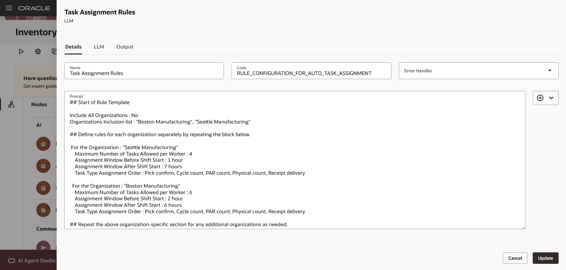 Task Assignment Rules - Prompt
