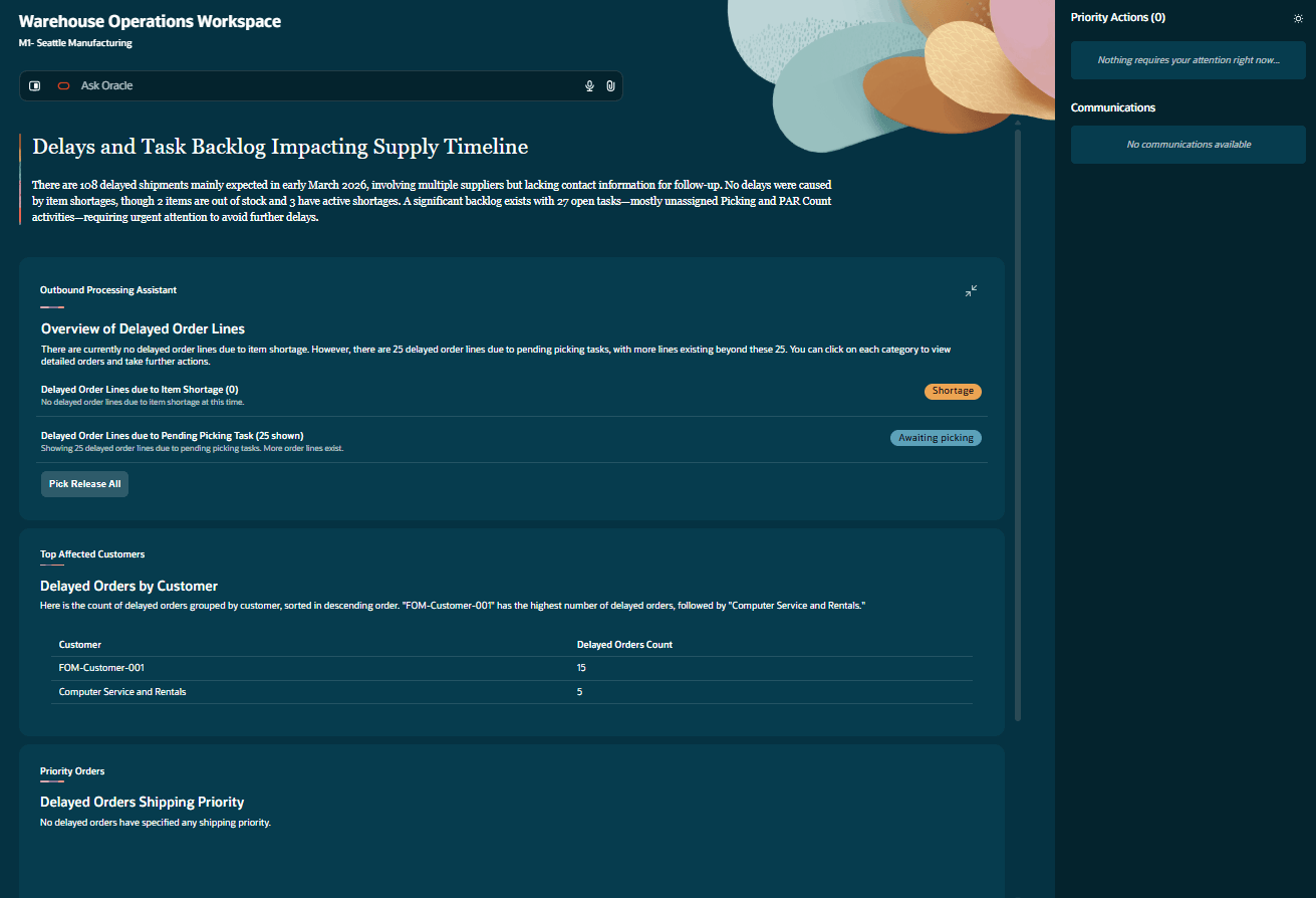 Outbound Processing Assistant