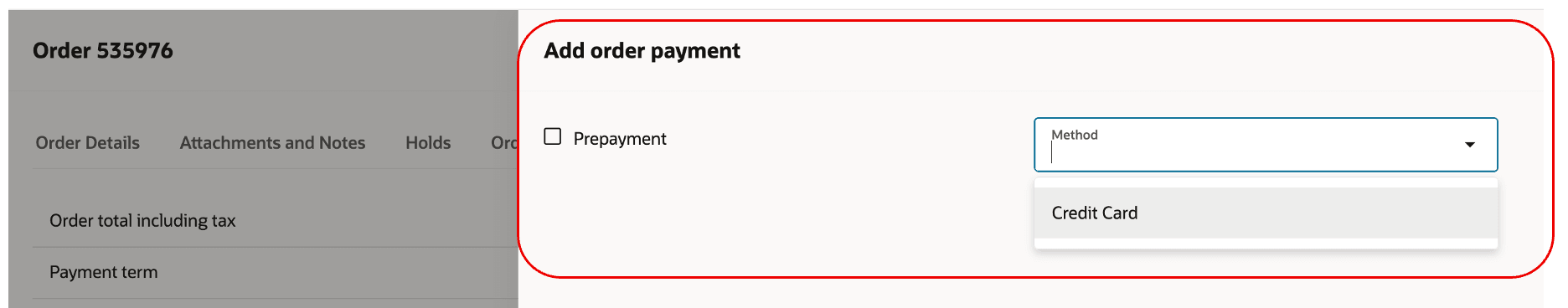 Invoice Payment