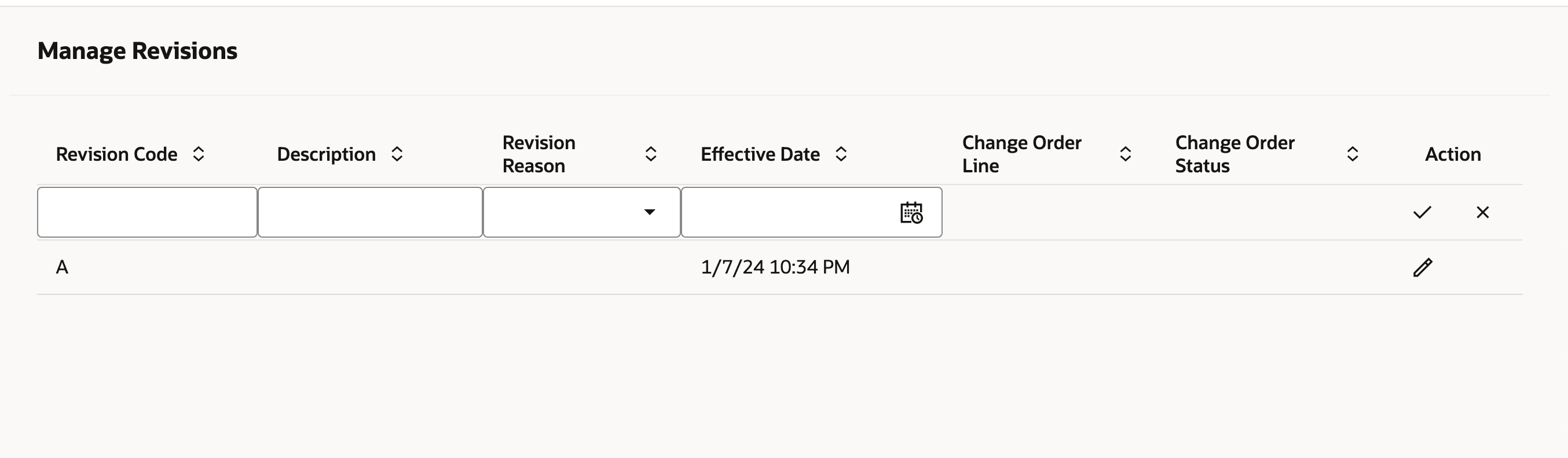 Manage Revisions