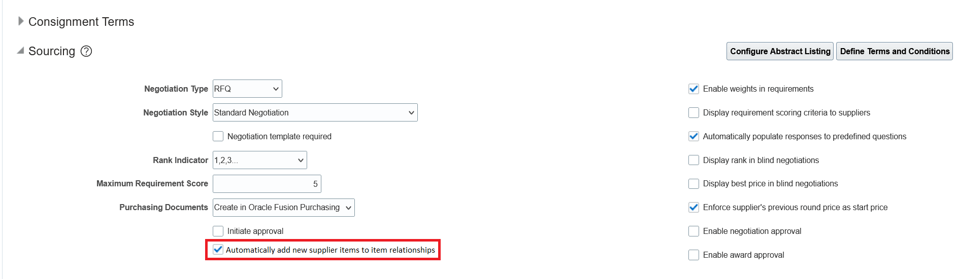 Configure Procurement Business Unit