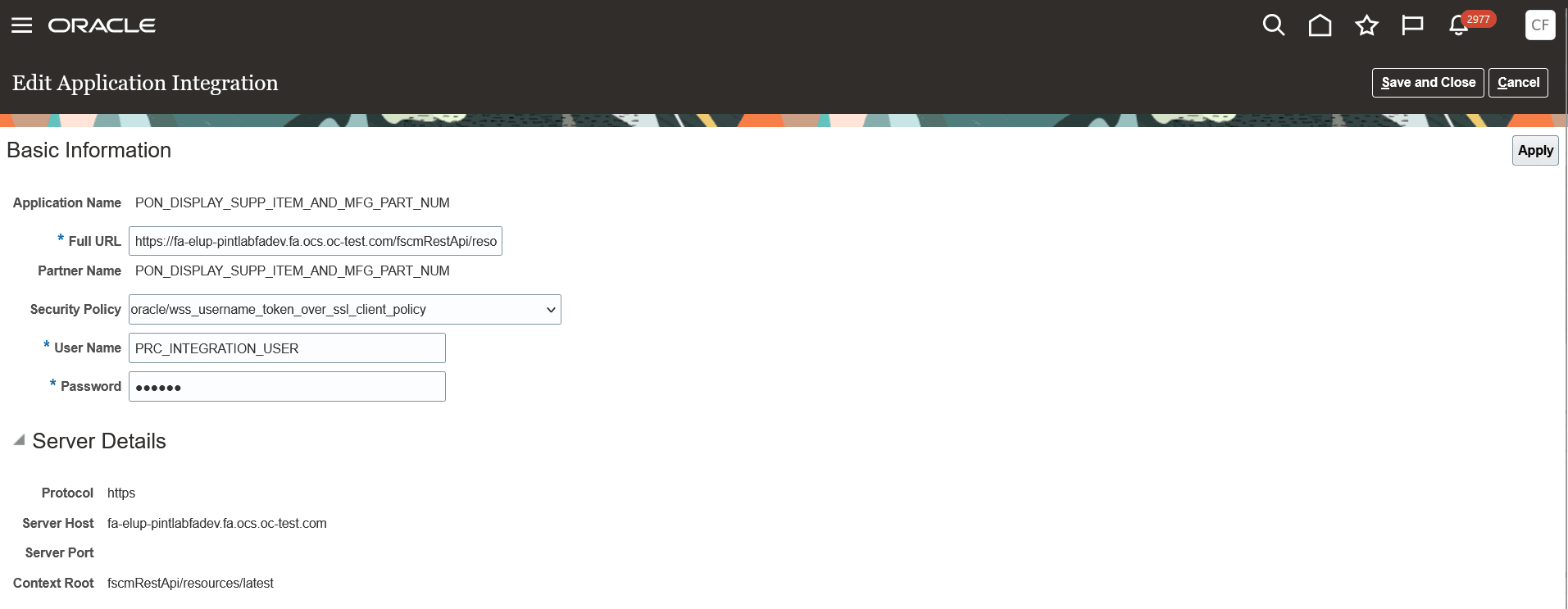 Manage Setup Content