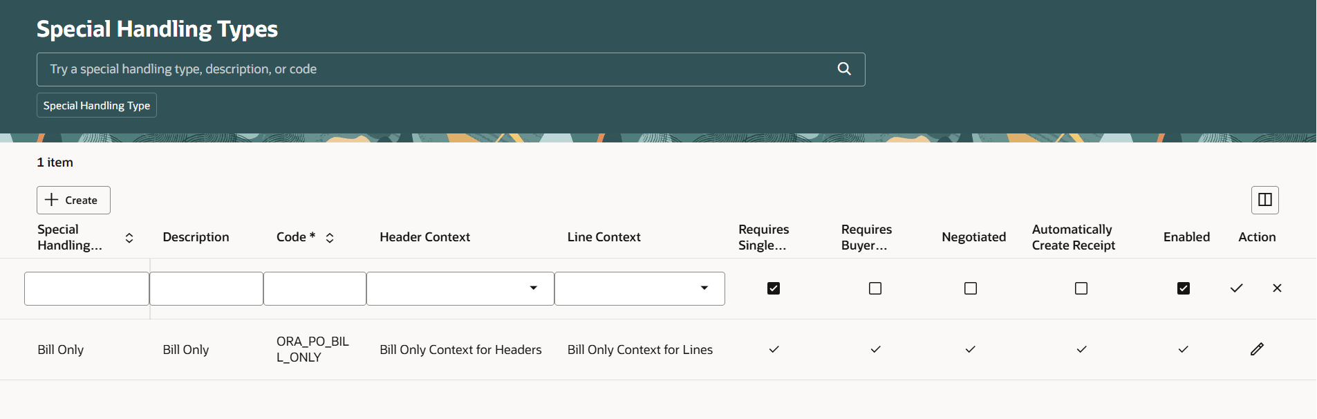 Special Handling Types
