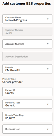 Add Customer B2B Properties