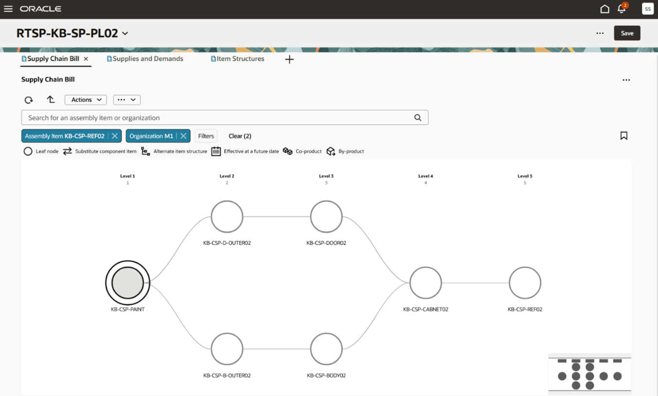 View the Assemblies Where Component is Used