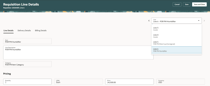 Navigate between Lines While Editing