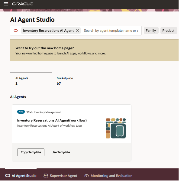 Inventory Reservations Assistant AI Agent (workflow)