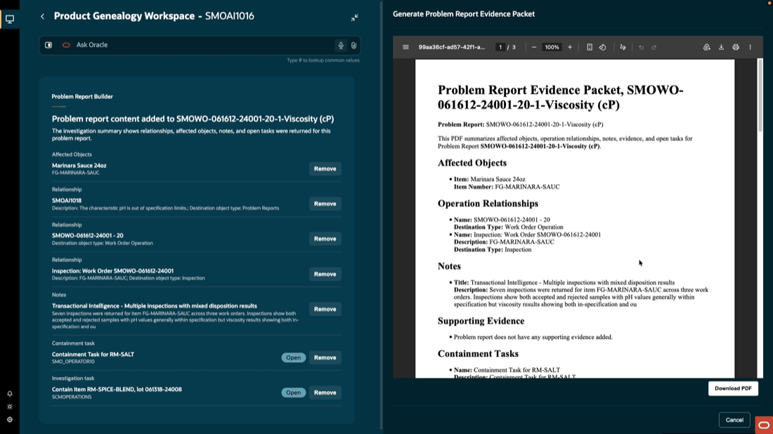 Problem Report Builder