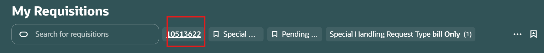 Recent Search Available
