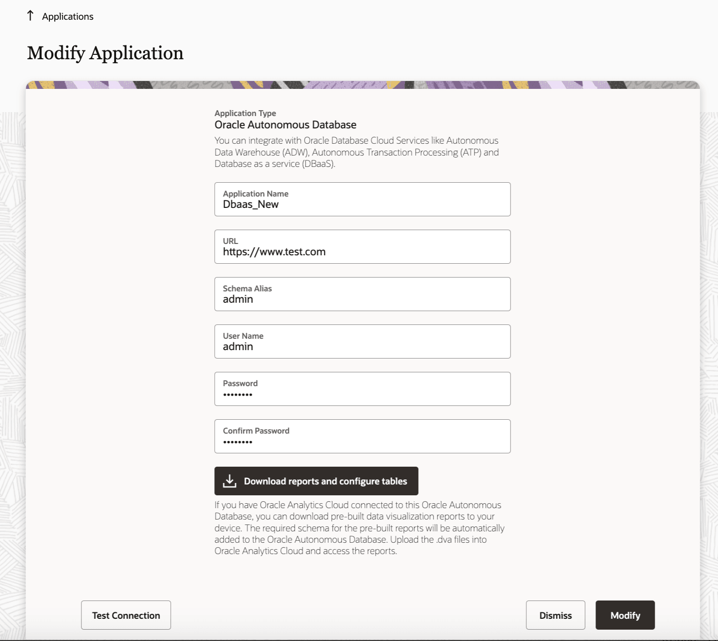 Download visualization reports