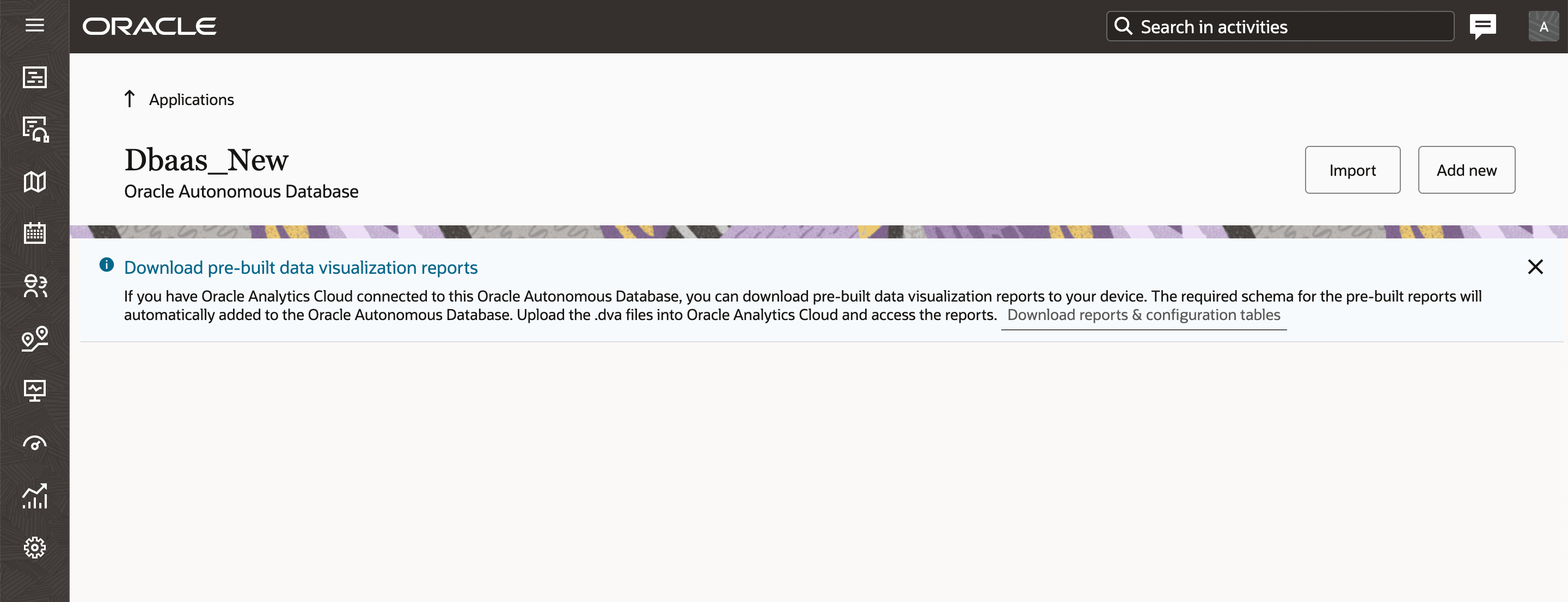 Download visualization reports