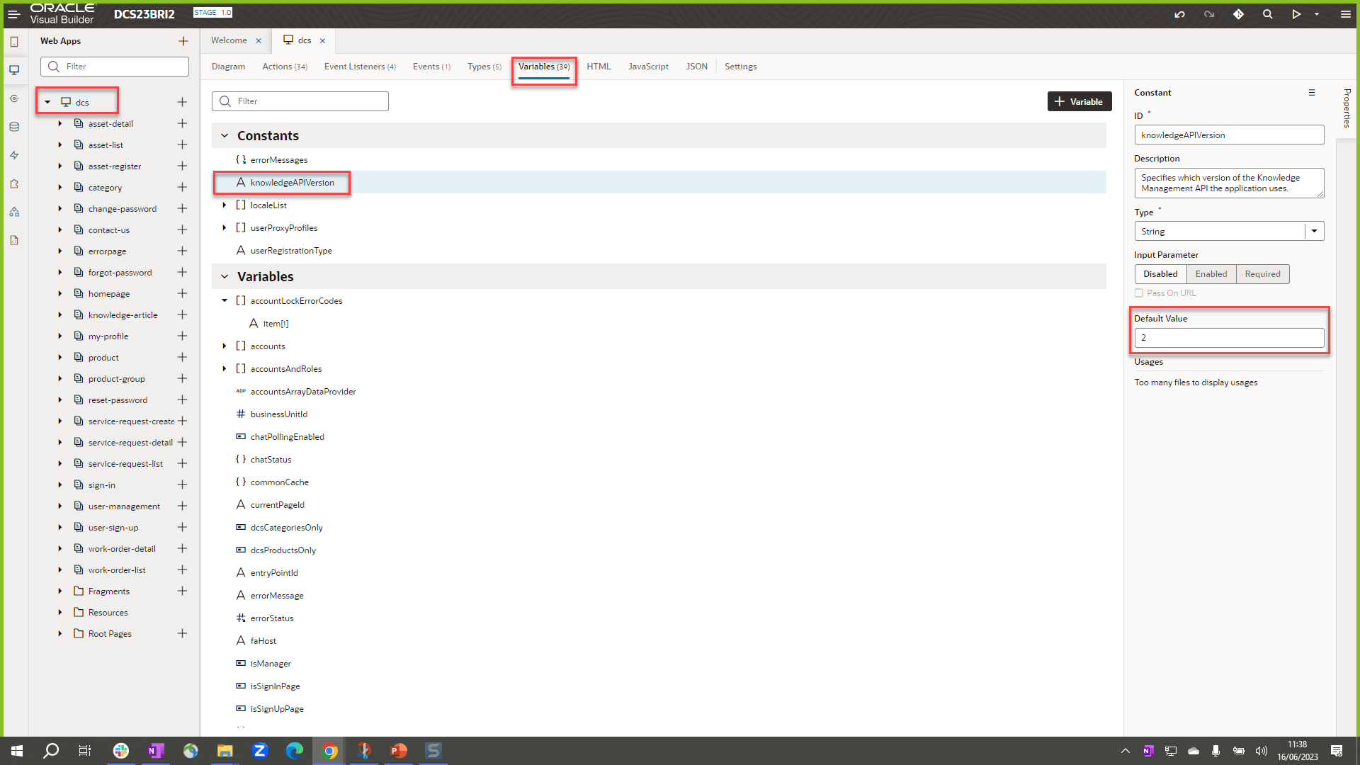 Change the knowledgeAPIVersion variable to enable KM V2