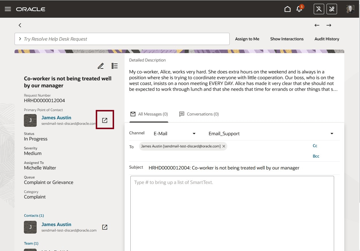 Employee Summary Link