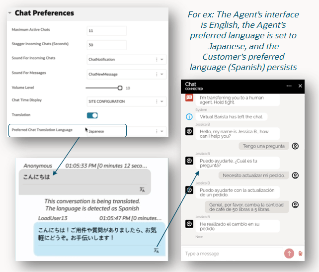 26A Preferred Chat Translation Language