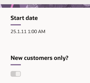 Viewing an article that contains a date