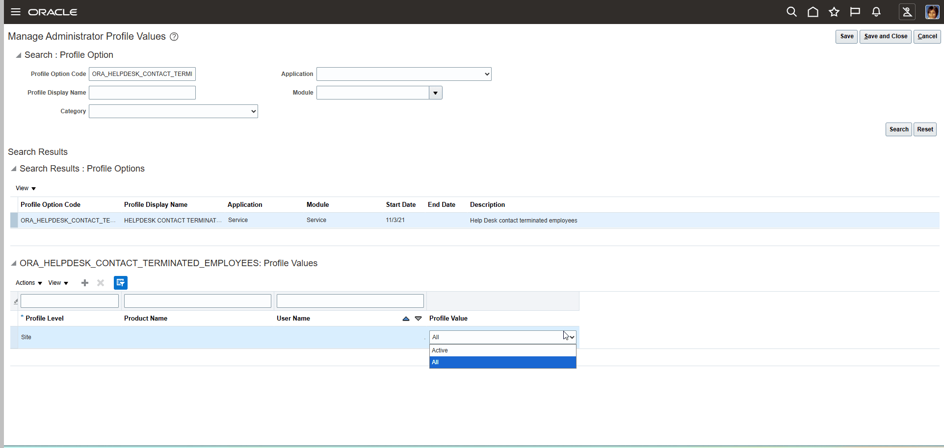 ORA_HELPDESK_CONTACT_TERMINATED_EMPLOYEES Profile Option