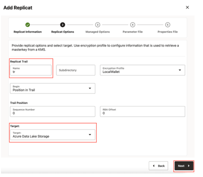 Replicat Options Replicat Options