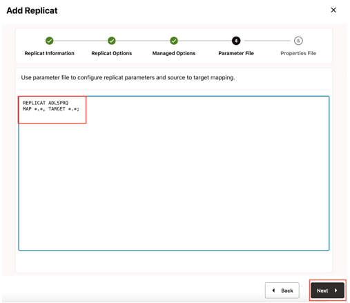 Parameter File Parameter File