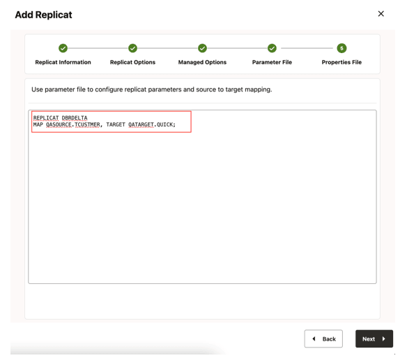 Parameter File Parameter File