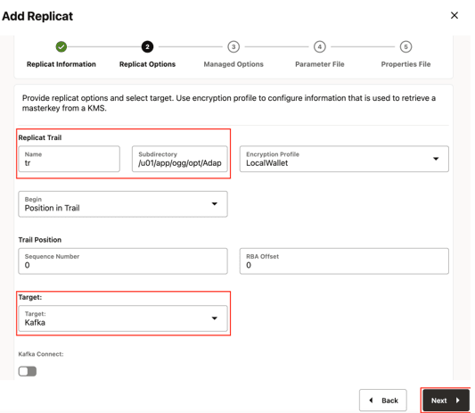 Replicat Options Replicat Options
