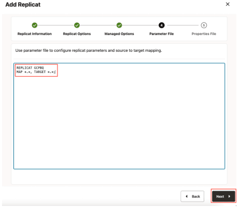 Parameter File Parameter File