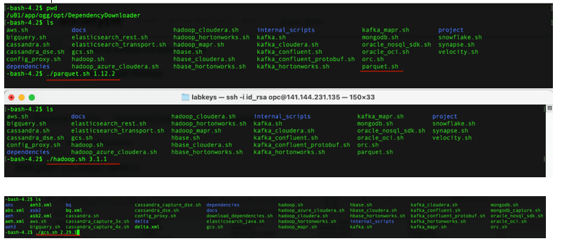 3 directories created in GG_HOME/opt/DependencyDownloader/dependencies 3 directories created in GG_HOME/opt/DependencyDownloader/dependencies