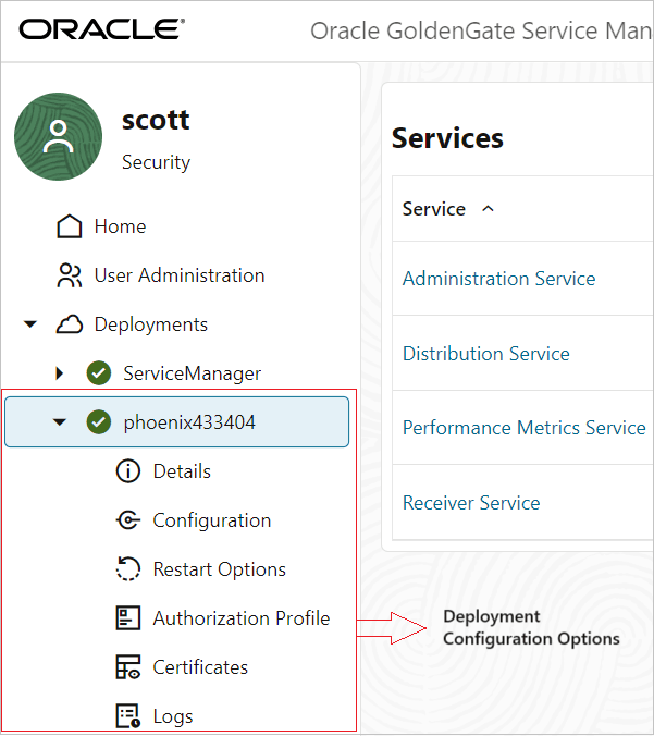 Deployment configuration options Deployment configuration options